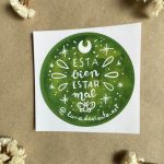 Pegatina-Está bien estar mal