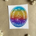 Pegatina-Disfruta del camino